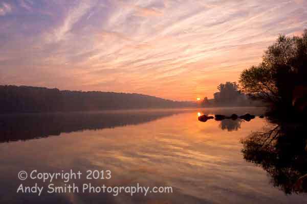 Sunrise on Chambers Lake